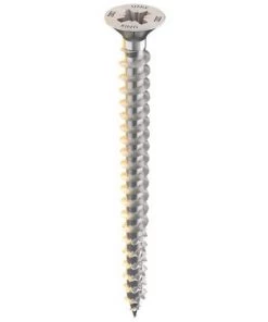 HECO SCHRAUBEN Vis Bois HECO-UNIX-plus SeKo PZD 6,0x 50 Zingué Fraisé - Filetage Total (Par 200) - Marron