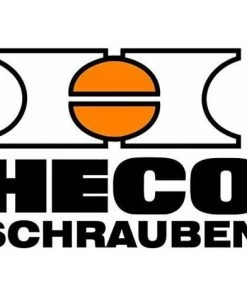 HECO SCHRAUBEN Heco MMS Plus, Tête Bombée Galvanisée Multi Monti Schrau Banquiers Avec Autorisation, Lot De 100, 48485