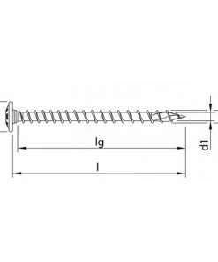 HECO SCHRAUBEN HECO TOPIX Plus Vis à Bois Professionnelle 6.0 X 50 Mm, Filetage Partiel , Tête Ronde Large, T-Drive, Galvanisé Bleu, A3K, 200pcs ( 61039 ) -HECO SCHRAUBEN Soldes 2022 32593062 3