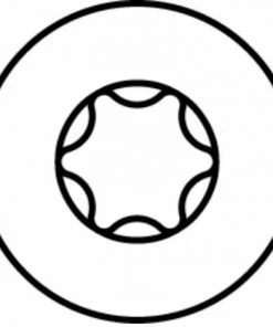 HECO SCHRAUBEN HECO TOPIX Plus Vis à Bois Professionnelle 6.0 X 60 Mm, Filetage Partiel , Tête Ronde Large, T-Drive, Galvanisé Bleu, A3K, 100pcs ( 61063 ) -HECO SCHRAUBEN Soldes 2022 32593069 3