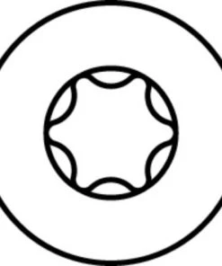 HECO SCHRAUBEN HECO TOPIX Plus Vis à Bois Professionnelle 6,0 X 160 Mm, Filetage Partiel , Tête Ronde Large, T-Drive, Galvanisé Bleu, A3K, 100pcs ( 61167 ) -HECO SCHRAUBEN Soldes 2022 32593073 4