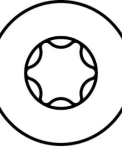 HECO SCHRAUBEN HECO MULTI MONTI Plus MS Vis D'ancrage 7,5 X 60 Mm, 50 Pcs. + Vis à Béton, Tête Ronde Et Plate, T-Drive, Zingué Bleu, A2K (52374) -HECO SCHRAUBEN Soldes 2022 32916692 4