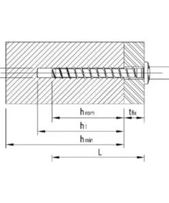 HECO SCHRAUBEN HECO MULTI MONTI Plus MS Vis D'ancrage 7,5 X 60 Mm, 50 Pcs. + Vis à Béton, Tête Ronde Et Plate, T-Drive, Zingué Bleu, A2K (52374) -HECO SCHRAUBEN Soldes 2022 32916692 5