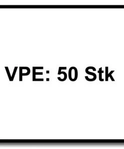 HECO SCHRAUBEN HECO MULTI MONTI Plus F Vis D'ancrage 6,0 X 80 Mm, 50 Pcs. + Vis à Béton, Tête Fraisée, T-Drive, Zingué Bleu, A2K (48501) -HECO SCHRAUBEN Soldes 2022 32916727 5