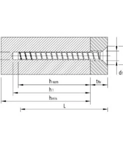 HECO SCHRAUBEN HECO MULTI MONTI Plus F Vis D'ancrage 6,0 X 120 Mm, 50 Pcs. + Vis à Béton, Tête Fraisée, T-Drive, Zingué Bleu, A2K (48505) -HECO SCHRAUBEN Soldes 2022 32917269 5