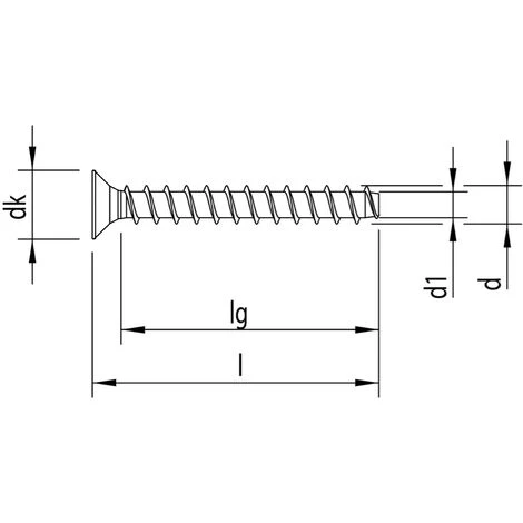 HECO SCHRAUBEN HECO MULTI MONTI Plus F Vis D'ancrage 5,0 X 60 Mm, Vis à Béton, Tête Fraisée, T-Drive, Galvanisée Bleue, A2K, 200 Pcs. ( 54267 ) 3 HECO SCHRAUBEN HECO MULTI MONTI Plus F Vis D'ancrage 5,0 X 60 Mm, Vis à Béton, Tête Fraisée, T-Drive, Galvanisée Bleue, A2K, 200 Pcs. ( 54267 ) – Image 3