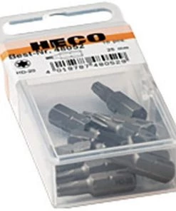 HECO SCHRAUBEN Boîte10 Embouts De Vissage Réf 57095